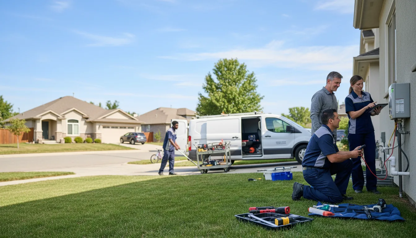 Tankless water heater service in Benedict, NE